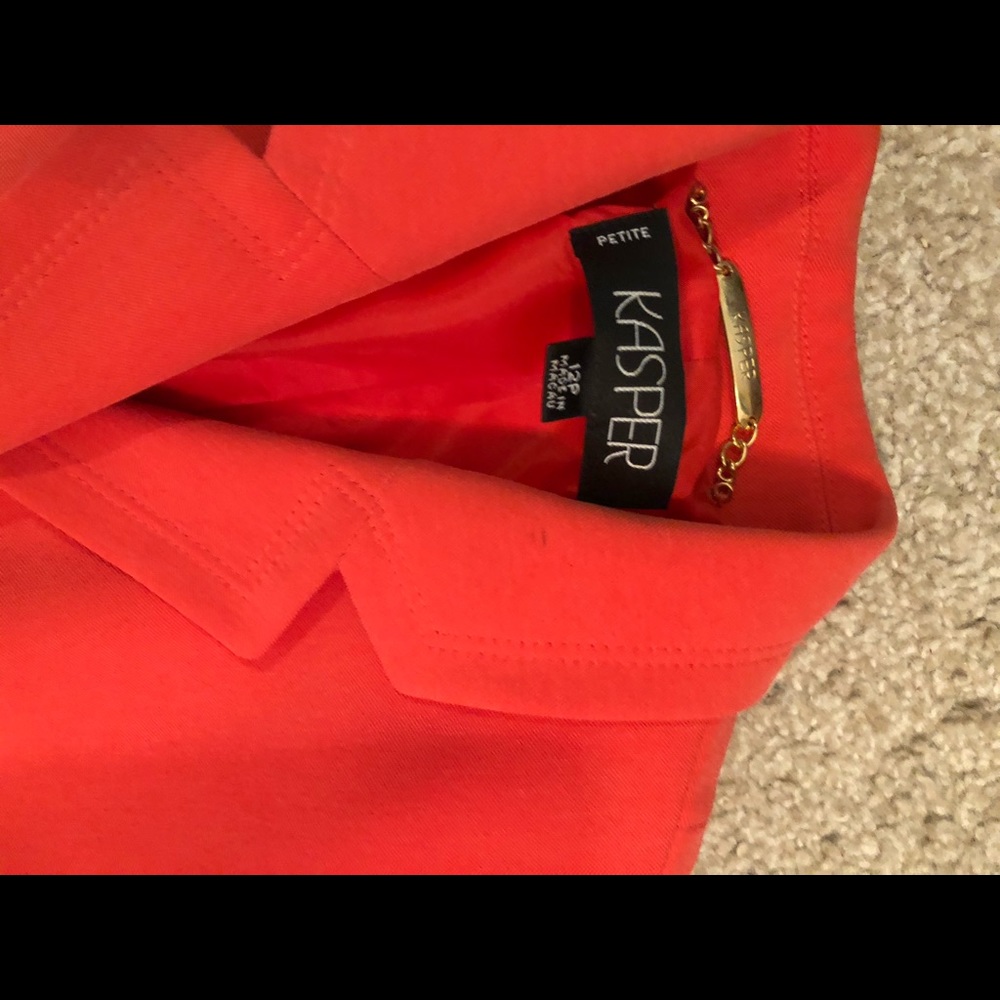 Two piece skirt suit